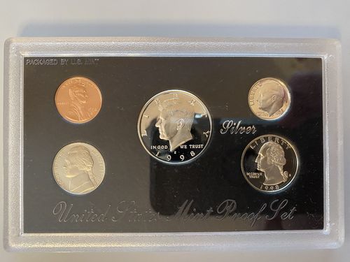 USA: United States Mint Silver Proof Set 1998