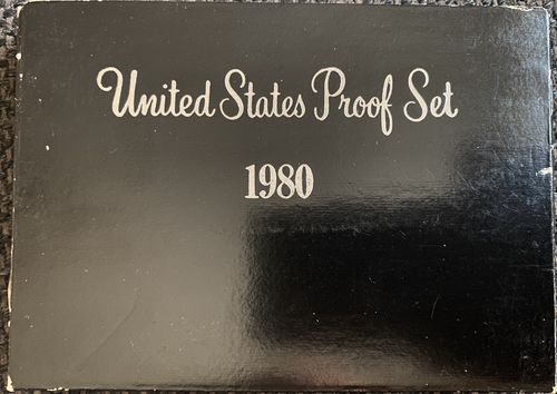 USA: United States Mint Proof Set 1980