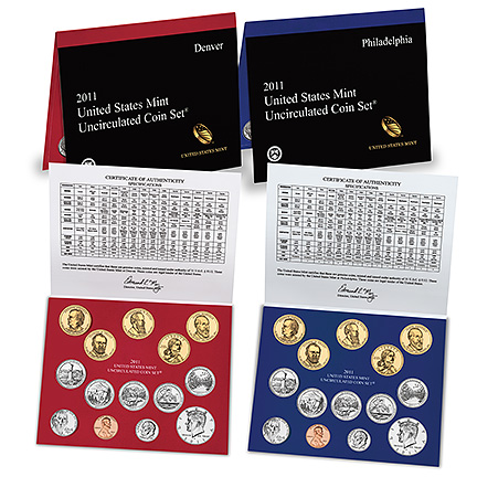 USA: United States Mint Uncirculated Coin Set 2011
