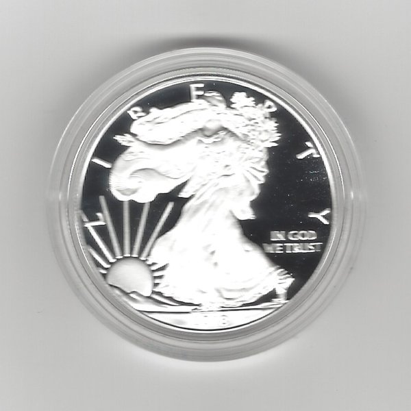 USA: American Eagle One Ounce Silver Proof (PP) Coin 2018