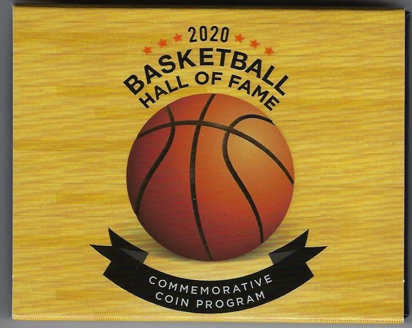USA: Half Dollar 2020, Basketball Hall of Fame, Proof (PP)