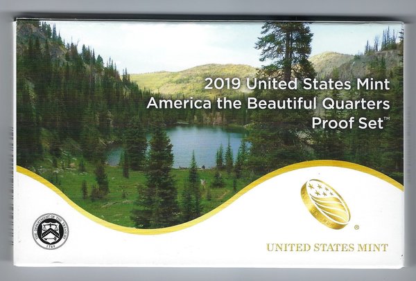 USA: America the Beautiful Quarters Proof Set 2019