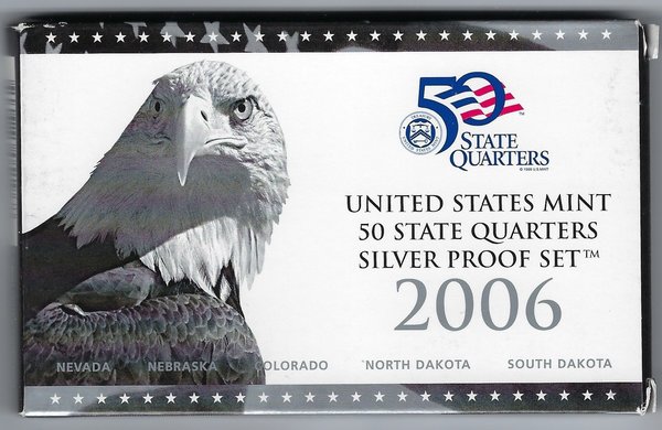 USA: 50 State Quarters Silver Proof Set 2006