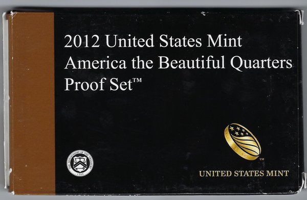 USA: America the Beautiful Quarters Proof Set 2012