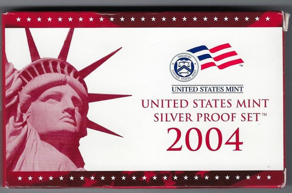 USA: United States Mint Silver Proof Set 2004