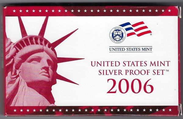 USA: United States Mint Silver Proof Set 2006