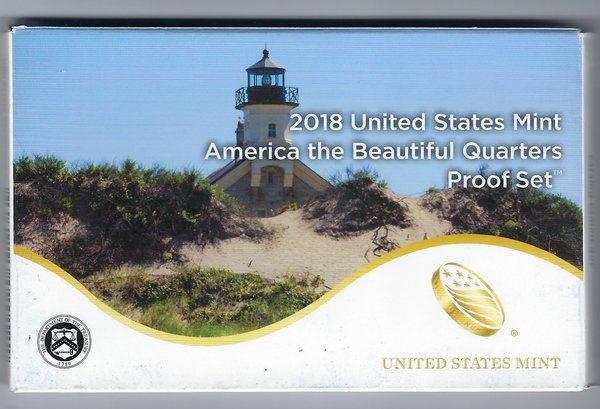 USA: America the Beautiful Quarters Proof Set 2018
