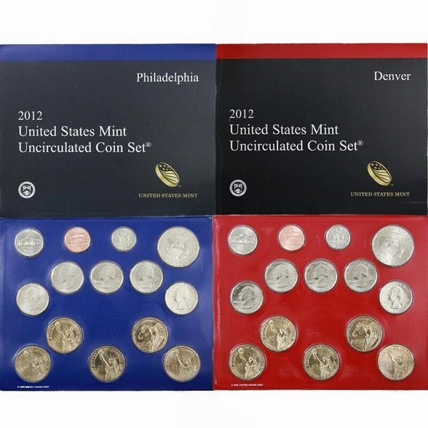 USA: United States Mint Uncirculated Coin Set 2012