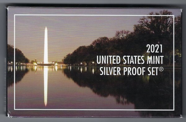 USA: United States Mint Silver Proof Set 2021