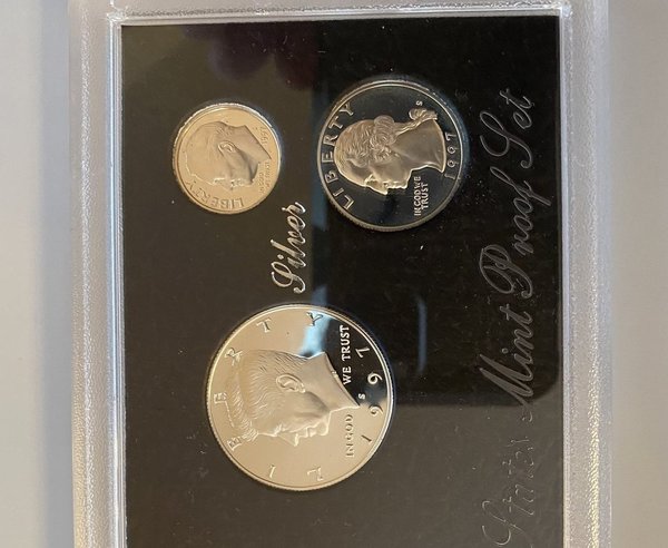 USA: United States Mint Silver Proof Set 1997