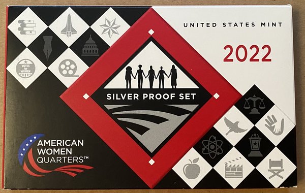 USA: American Women Quarters Silver Proof Set 2022