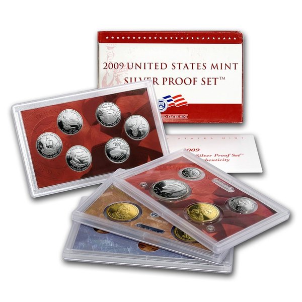 USA: United States Mint Silver Proof Set 2009
